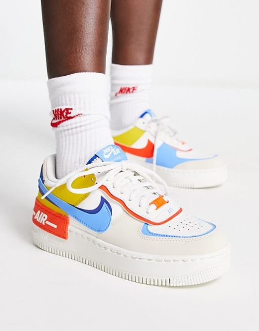 Air Force 1 Shadow Sail Orange Blue