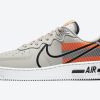 Nike Air Force React “Beige Orange”