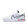 Air Force 1 React White_Black_True Red