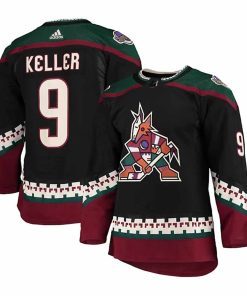 Clayton Keller Black Arizona Coyotes Home Authentic Pro Player Jersey
