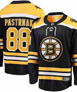 Boston Bruins David Pastrnak Fanatics Black Home Breakaway Jersey