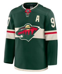 NKirill Kaprizov Minnesota Wild Fanatics Premium Home Jersey